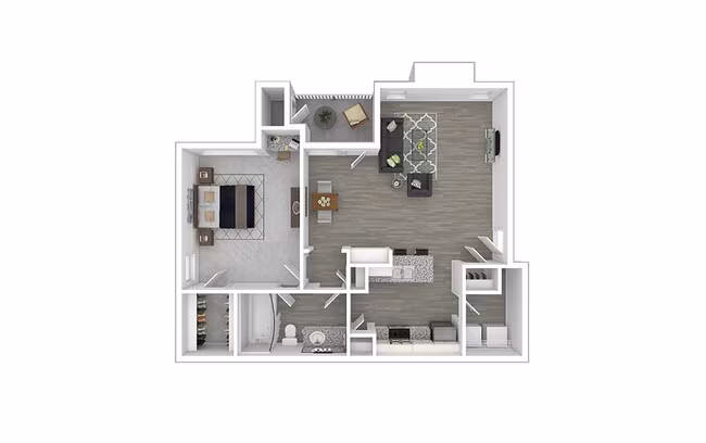 Unit 0937 floor plan